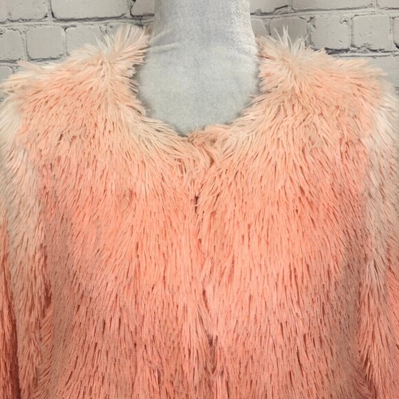 Mother The Boxy Jacket Shaggy Faux Fur Rocket In My Pocket - Picture 8 of 12